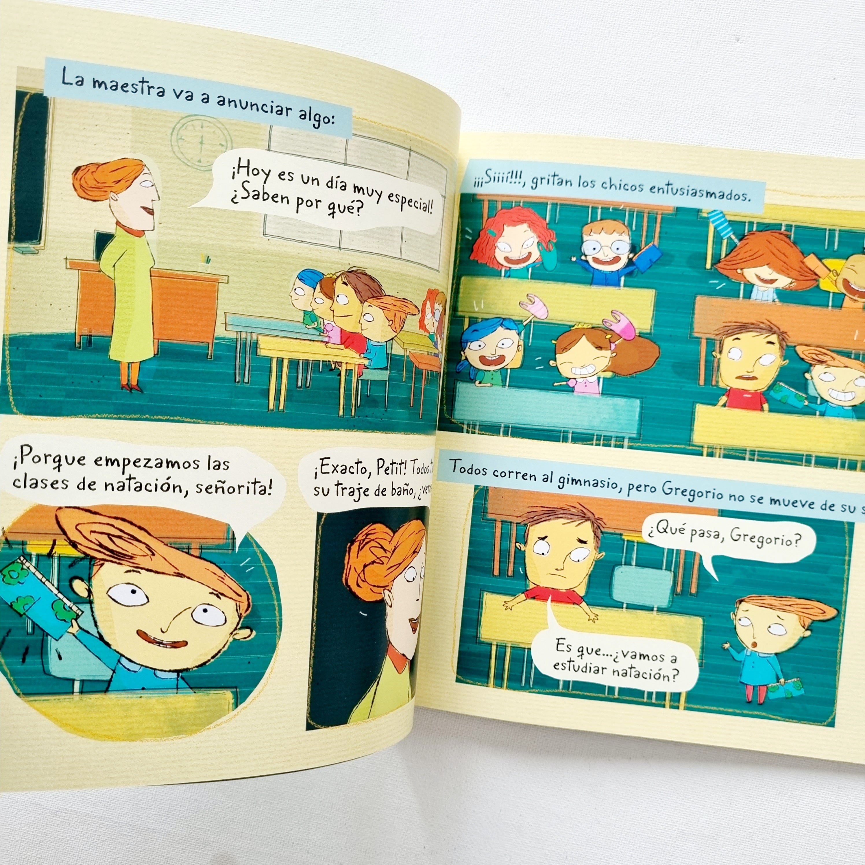 Petit en: No quiero que se me moje el cerebo Petit en: No quiero que se me moje el cerebo